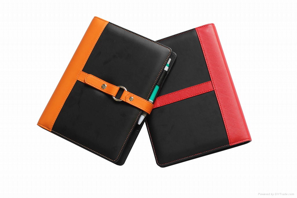 2013 newest style leather organizer with pu cover