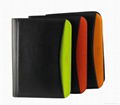 Leather/pu zippered portfolio with calculator for meeting 3