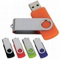 Hot selling Swivel USB Flash Drive key usb flash stick