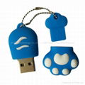 PVC Cartoon usb drive usb flash disk 5