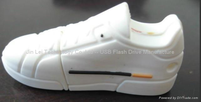 PVC Shoes usb 2.0 flash drive usb memory stick 5