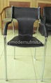 hot sell modern design pu and metal frame chair  3