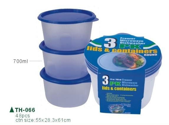 6pcs Round Storage Set