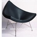 Nelson coconut chair fiberglass shell