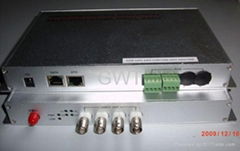 CCTV digital video fiber converter