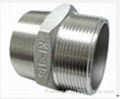 stainless steel hex nipple