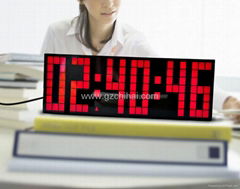 2011 new hot sale fashion led clock