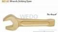 Non Sparking  Wrench Striking Open 1