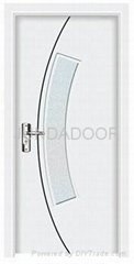 pvc glass door