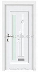 pvc glass door