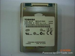 Free Shipping 1.8 240GB MK2431GAH ZIF/CE HARD DRIVE for iPod Video For Macbook A