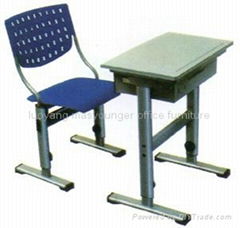 Student desk and chair