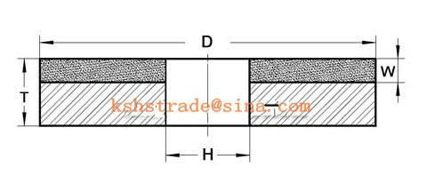 surface  CBN grinding wheel  2