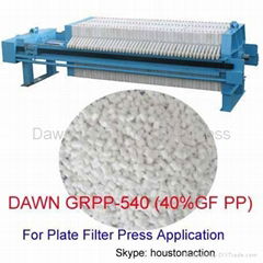 40% glass fiber PP for Filter Press