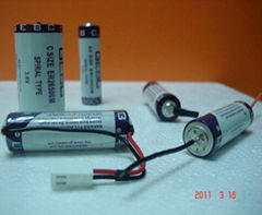 ER17505M 3.6V A 2800mAh 1000mA max pulse GEBC LiSOC12 BATTERY