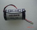 LSH20 ER34615M D 3.6V 3000mA max pulse 14.5Ah GEBC LiSOCI2 BATTERY