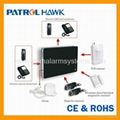 Anti-theft GSM wireless alarm system for