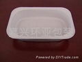 coating airline meal container