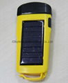 Solar mini flashlight