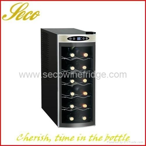 12 bottle wine chiller fridge