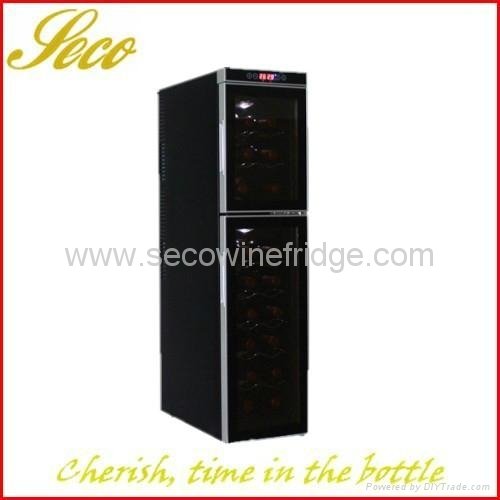 18 bottles electronic wine fridge cellar