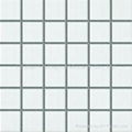 Porcelain Mosaic, white, ceramic mosaic 1