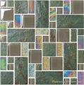 Crystal Stone Mixed, crystal glass mosaic, wall tile 2