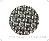 Polished stainless steel ball