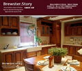 kitchen cabinet, solid wood furniture--Brewster. Story