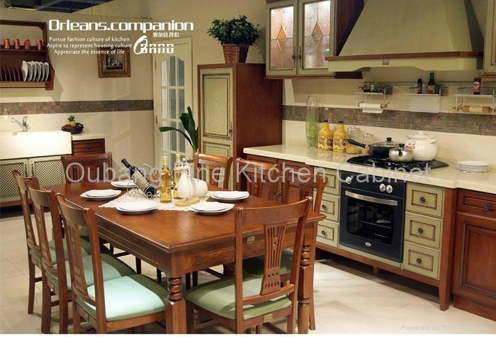 High End Kitchen Cabinet Solidwood Furniture Oc Kitchen Furniture