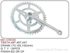 Chainwheel cranks 2