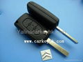 Good qualityCitroen 307 3 buttons remote key cover light button no battery place 5
