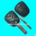 Good quality Citroen C5 2 button remote key cover 2