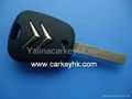 Good quality Citroen C3 2 button remote key cover 2