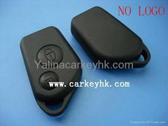 Good quality Citroen Elysee 2 button remote housing no logo (can't put blade)