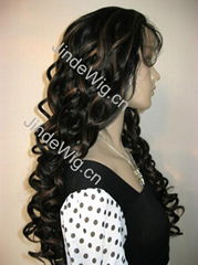 human hair full lace wig