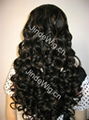 human hair full lace wig 2