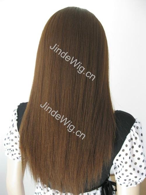 human hair full lace wig 4