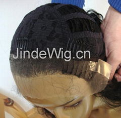 synthetic hair lace front wig