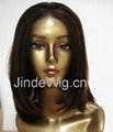 synthetic hair lace front wig 2