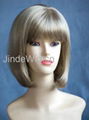 synthetic hair monofilament wig 5