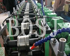 Vane damper roll forming machine