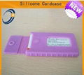 Silicone card holder