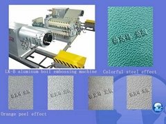 Cold Rolling Sheet Through-Feed Embossing Line