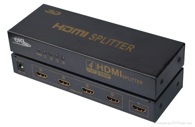 HDMI分配器1進4出
