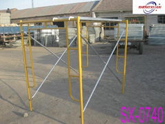 H frame scaffolding