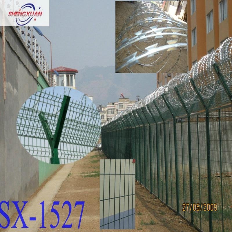 Razor Barbed wire fence  2