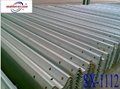 Galvanized or pvc coated guardrail 2