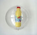 Beach Ball with Bottle Inside