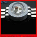 Six pins 1w rgb led diode with professional engineer 